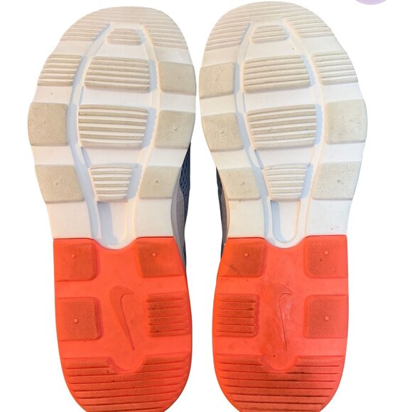 Nike Air Max | Light Blue, White & Orange | Size 6 - Picture 4 of 8